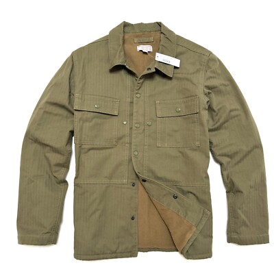 J.CREW WALLACE & BARNES シャツ ジャケット メンズ S Wallace & Barnes Shirt-jacket In Stretch Duck Canvas For Men