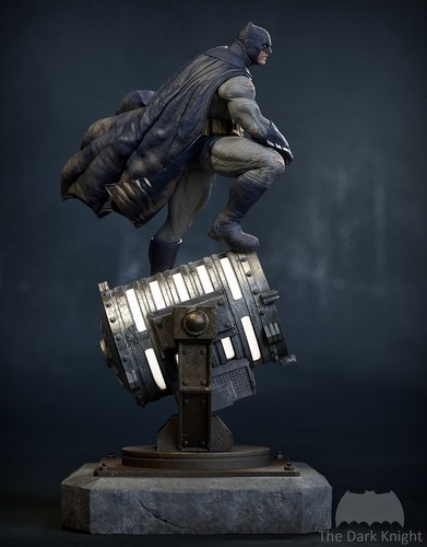 Batman The Dark Knight Return DC COMICS Statue Kit modello resina 3D! UNPAINTED - Bild 4 von 5