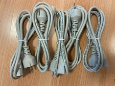 5 Cavetti Cavi Alimentazione PC / Monitor / Stampante 1,50metri Schuko Grigio