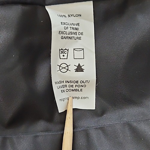 Reigning Champ Bomber Jacket Women's Size S P Black Button-Up Long Sleeve - Picture 15 of 16