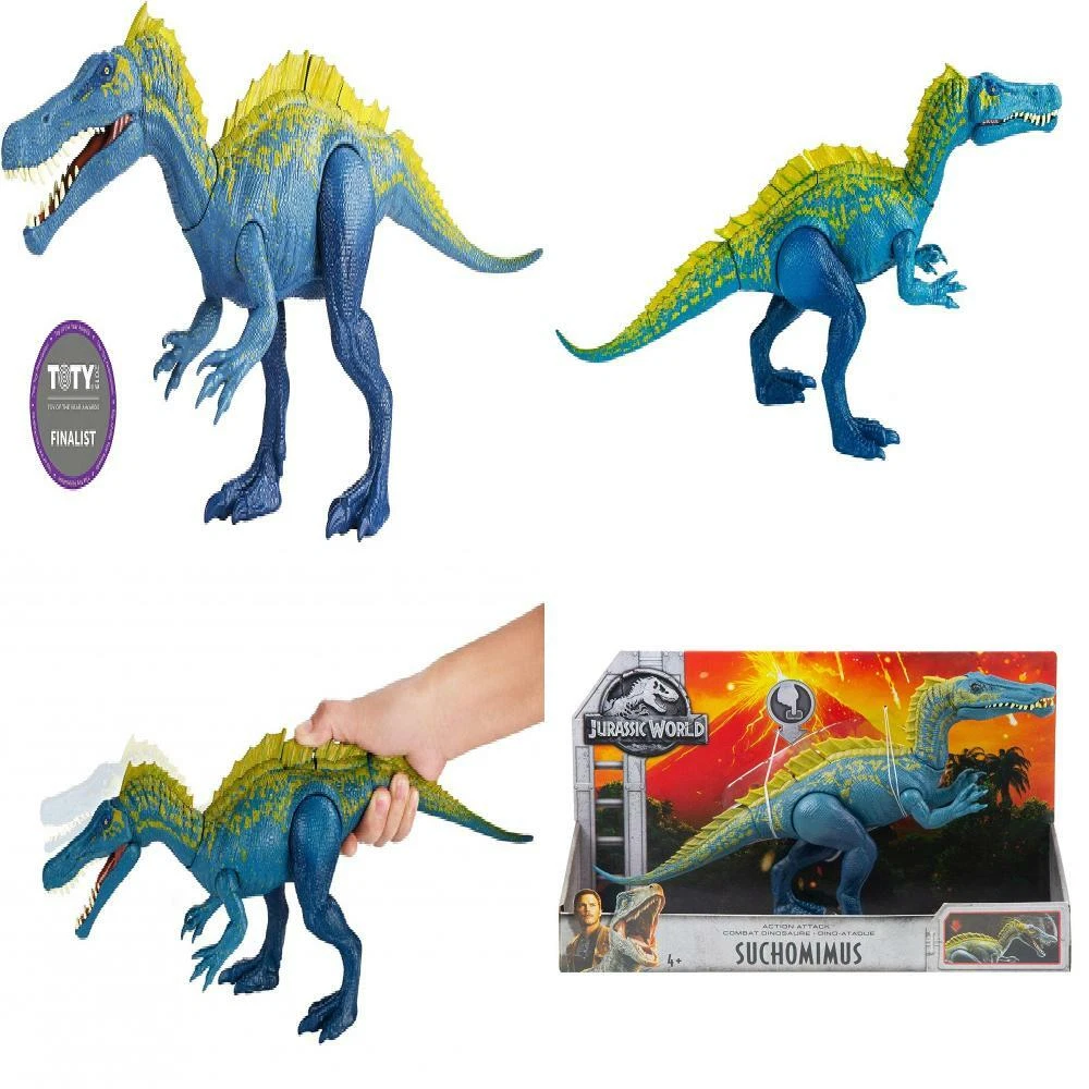 Jurassic World Action Attack Suchomimus eBay