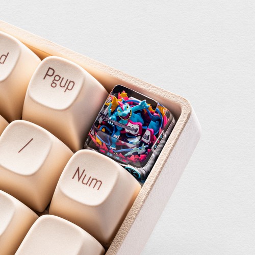 Pokemon S-Craft Feraligatr Artisan Profile SA R1 Keycap S Craft 2004 Batch 11
