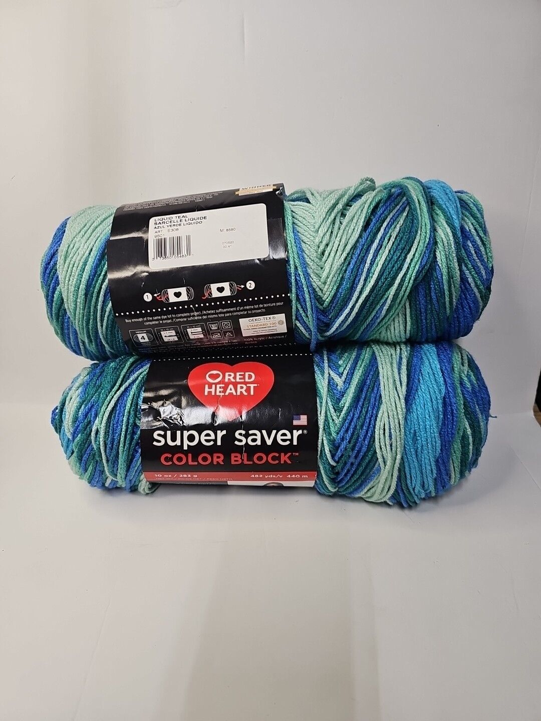 Red Heart Super Saver Color Block Yarn