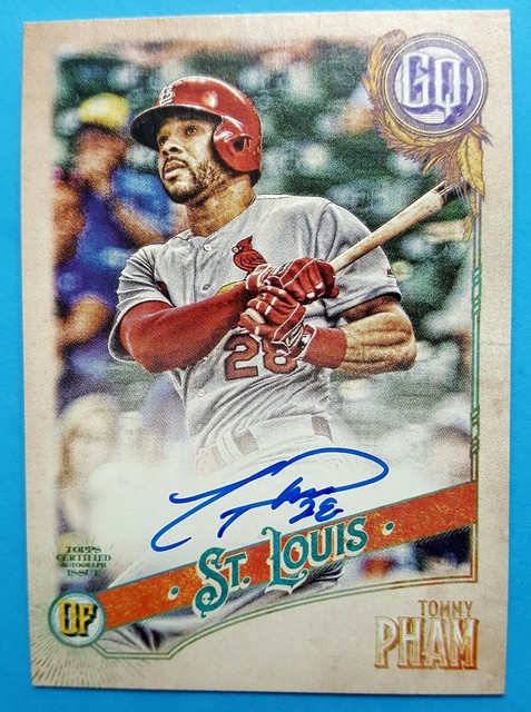 TOMMY PHAM 2018 Topps Gypsy Queen Autographs GWA-TP "ON &hellip;