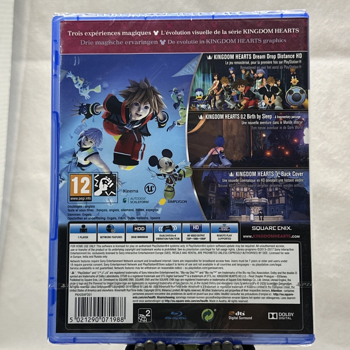 Kingdom Hearts HD 2.8 Final Chapter Prologue (PlayStation 4 , 2016