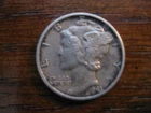 1943 P "Mercury" Liberty Dime XF #5117