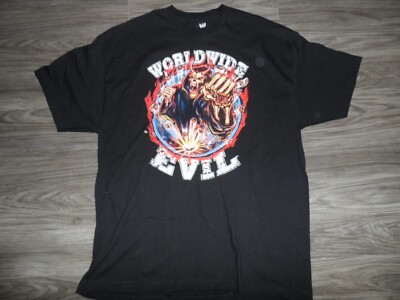 The Undertaker WWE Worldwide Evil Wrestlemania XX 2XL Short Sleeve