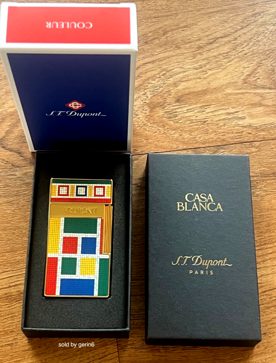 S.T. Dupont Mosaic Casablanca, Slimmy Lighter 028132 / 28132