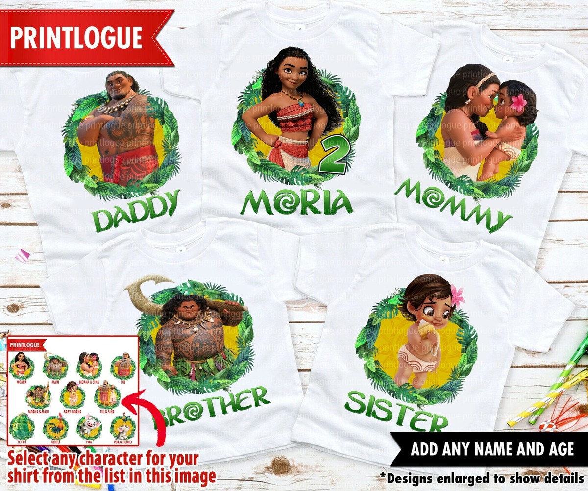 Moana Birthday Shirt Maui T Shirt Moana Disney Moana And Maui Pose
