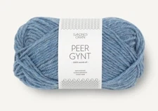 Sandnes Garn PEER GYNT DK weight Norwegian wool yarn 50+ COLORS Fast delivery