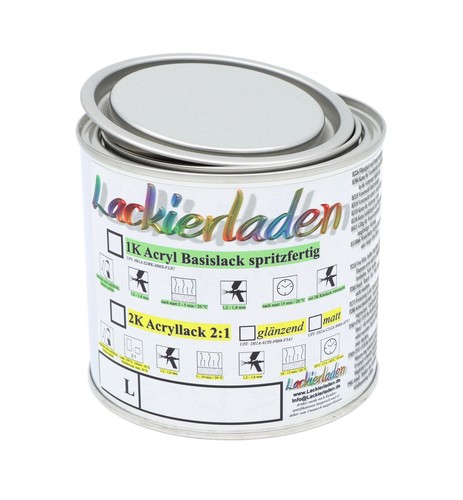 Pintura de coche 0,25 litros lista para pulverizar Volvo S91131 Timemachine White | Lata de 0,25 L - Imagen 2 de 7