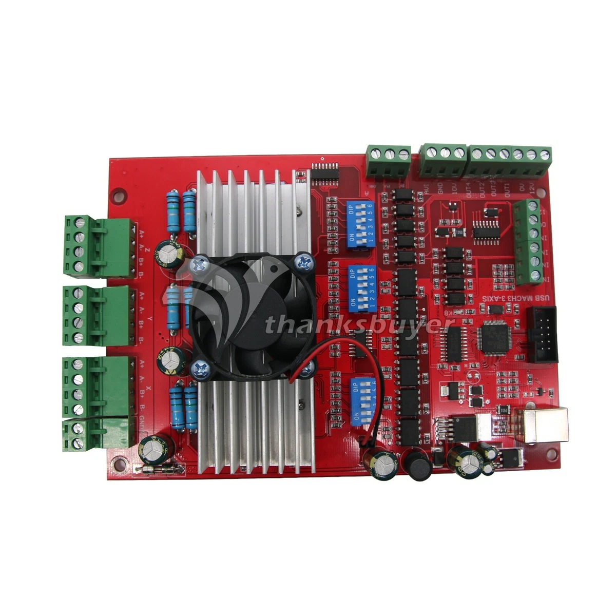 MACH3 USB 3-Axis CNC Kit TB6560 Stepper Motor Driver Board+Nema23.