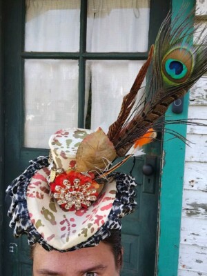 steampunk tea party birthday costume ball mini mad hatter top hat