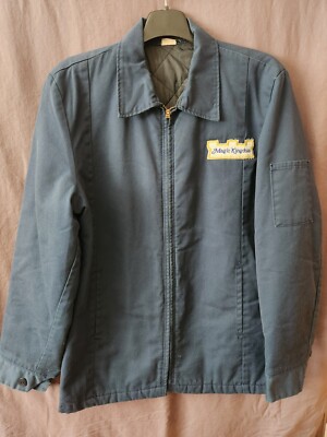 DISNEY MAGIC KINGDOM Vintage 1970s Employee/Cast Member Jacket -SMALL- zip front