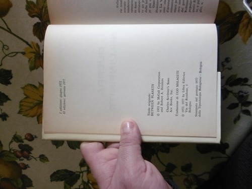 ROBERT A. HEINLEIN GUERRA NELL'INFINITO SLAN FANTASCIENZA LIBRA EDITRICE 13 - Picture 2 of 4
