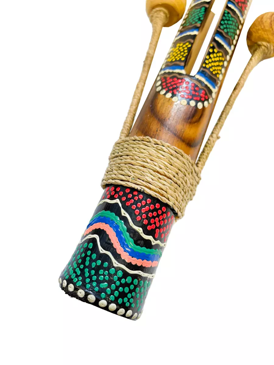 Castanet Clacker Knocker Bamboo Musical Instrument Wooden