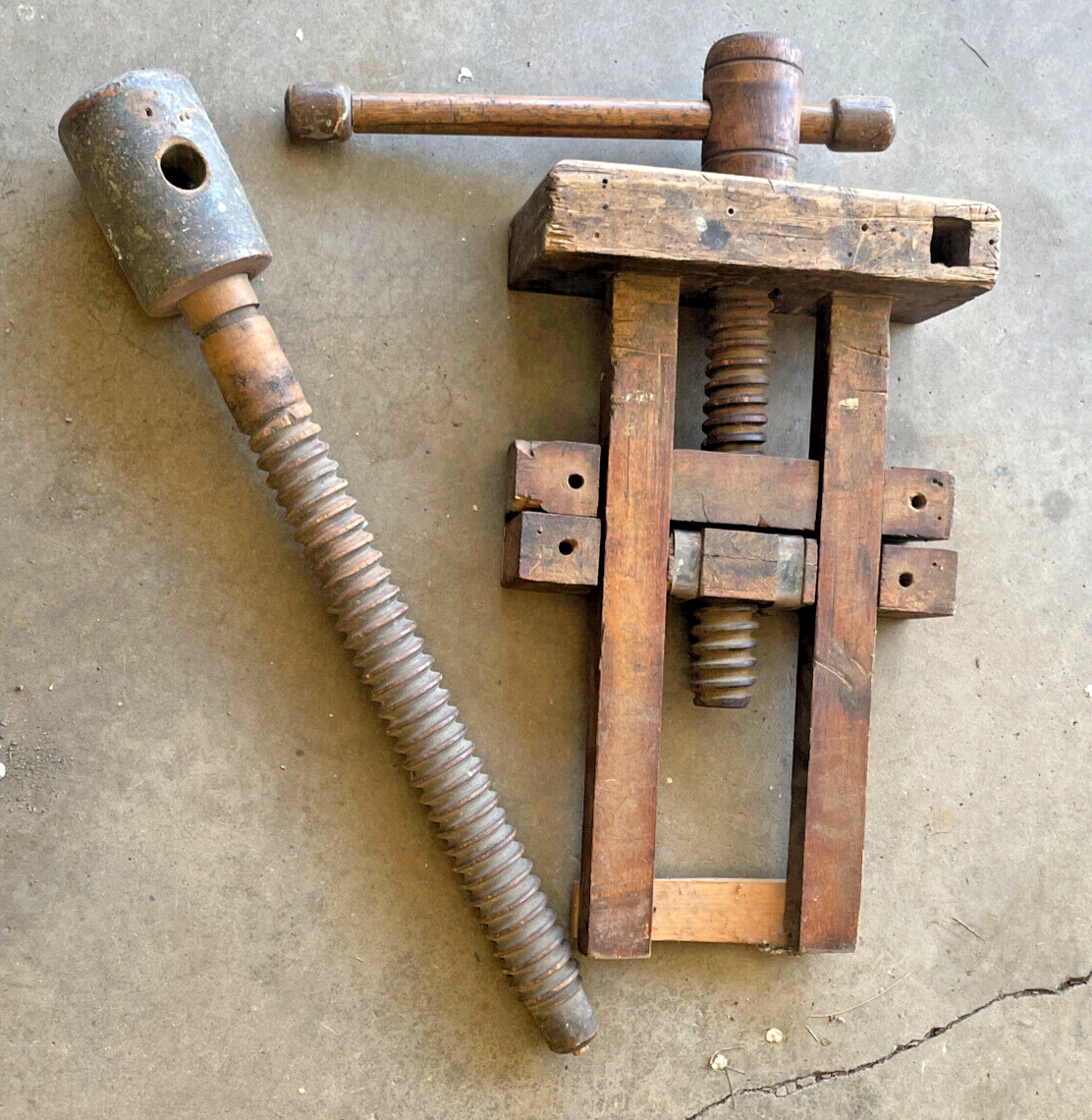 Vintage Woodworking Vise Tool Bench HAMMACHER SCHLEMMER CO NEW