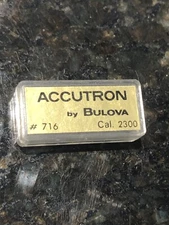 Vintage  NOS Bulova Accutron #716 Cal.2300 Tuning Fork