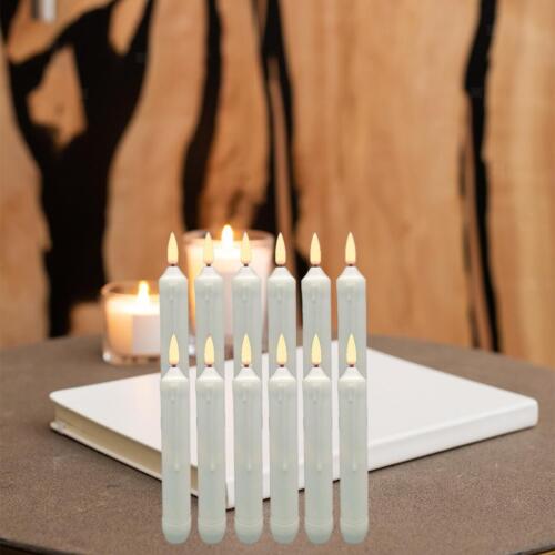 12x LED Candles LED Candle Candles Farmhouse Decor for Outdoor Festival Decor - Picture 1 of 10