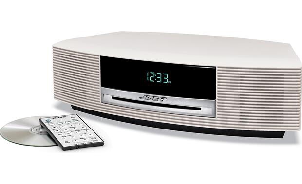 BOSE WAVE MUSIC AWRCC2 SYSTEM AM/FM CD ALARM CLOCK W AUX IPHONE