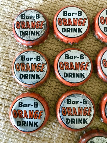 TAPPO BOTTIGLIA IN VETRO VINTAGE BAR B BEVANDA ARANCIONE COCA COLA MARCA (lotto da 17) - Foto 4 di 11