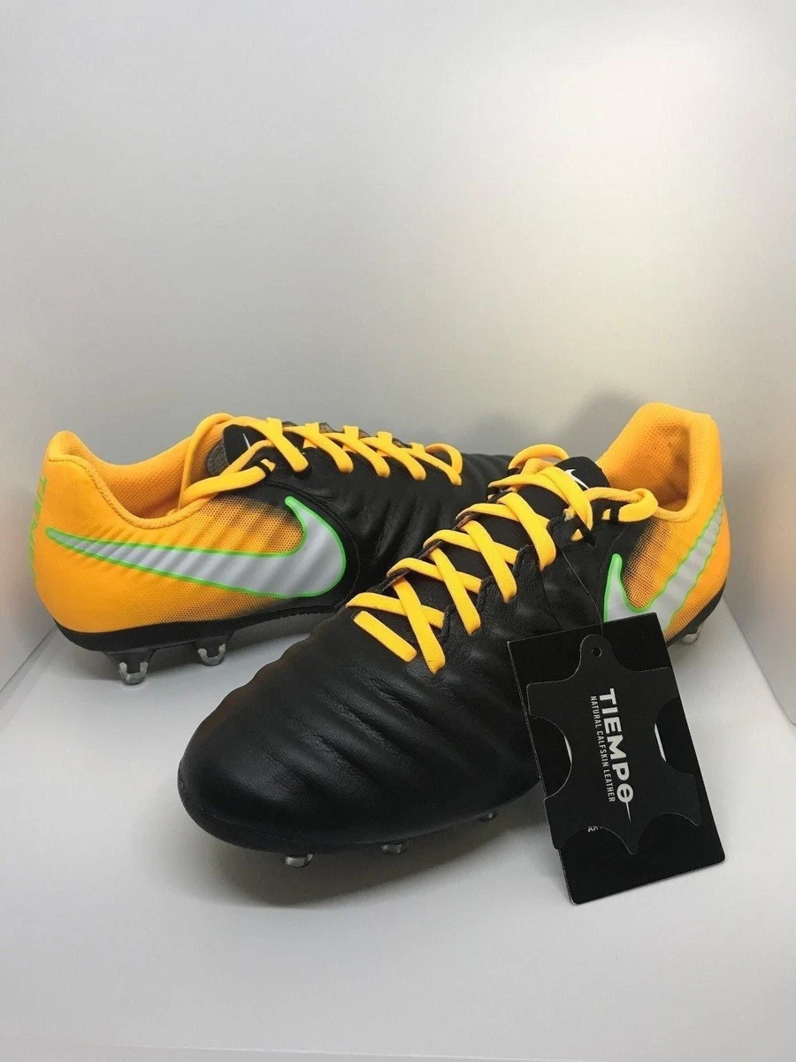 Nike Tiempo Ligera IV AG iD Women&#039;s Soccer Cleats Yellow Size 8 | eBay