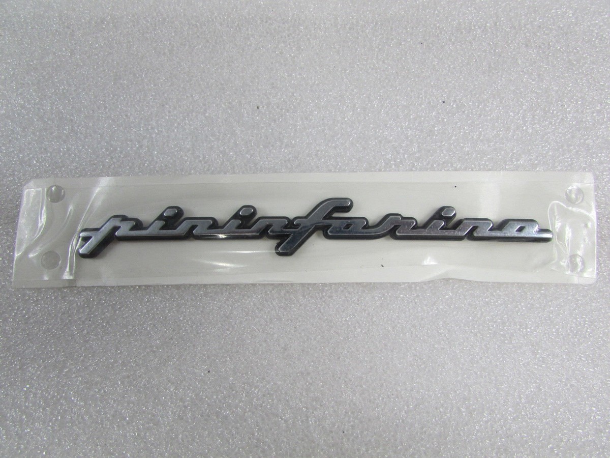 GENUINE Ferrari 458 599 Pininfarina Badge #81604500 | eBay