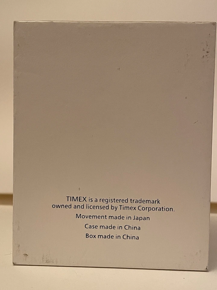 Timex Reloj Coleccionable De Colección Piano Vertical Tono Plata Mini Regalo Foto 2 de 4