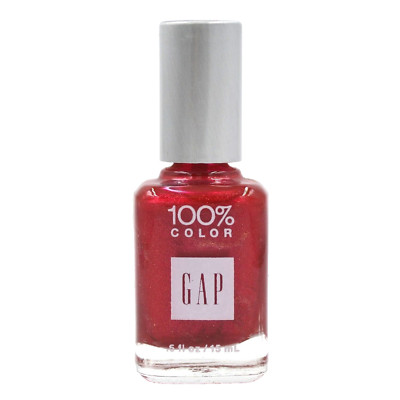 GAP 100% Color Avoid Nail Polish Heat Or Flame Red 0.5 fl.oz