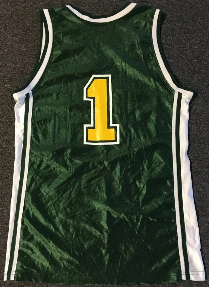 Vtg 90s Don Alleson Colts #1 Basketball Jersey S USA Made NCAA Celtics 80s NBA - Image 2 of 4
