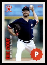 Eric Stout 2023 Choice Tacoma Rainiers #23 Tacoma Rainiers