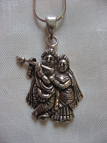 Radha Krishna Divine Love Silver 