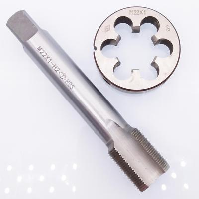 HSS M22 x 1mm Tap & M22 x 1.0mm Die Metric Thread Right Hand