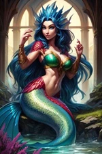 Haunted ENCHANTED WATER Ceasg Wish-granting, sexual, attraction