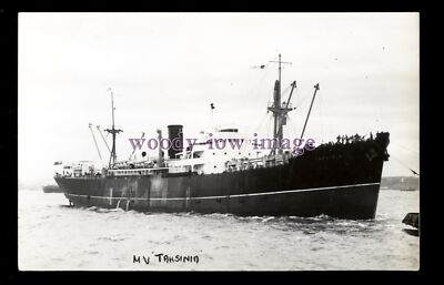 c4422 - Anchor Line Cargo Ship - Tahsinia - Baujahr 1946 - Foto 5,5 x 3,5