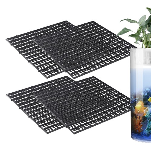4pcs DIY Aquarium Lid Fish Tank Cover Lid Aquarium Top Cover Hood Black/White - Picture 10 of 14