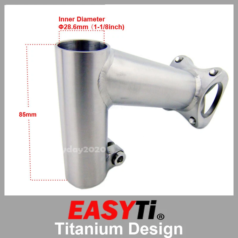 17degree 31.8mm Titanium QUILL Stem 85mm Height-For Road bike/XC/MTB/FR/DH 1-1/8 - Image 3 of 4
