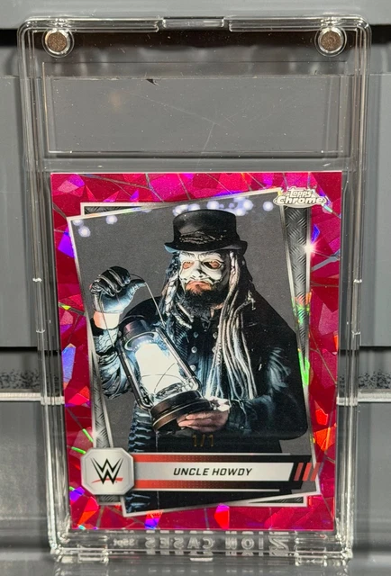 2025 Topps WWE Uncle Howdy Padparadscha 1/1