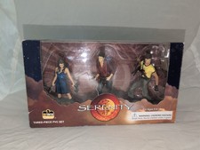 Dark Horse SERENITY PVC Figure Set of 3-    4" Tall in Original Box