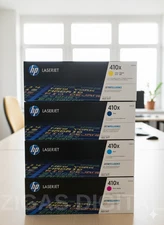 HP 410X High Yield Toner Set - CF410X CF411X CF412X CF413X - 4 Color Pack