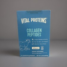 Vital PROTEINS Collagen Peptides 20ct Box, 0.35 OZ FREE SHIPPING. EXP 07/23/2030