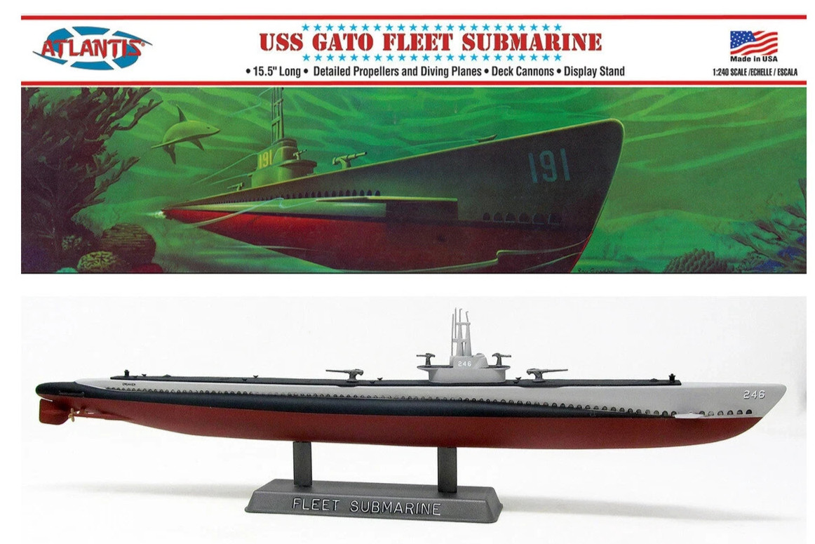 - Wwii Gato Class Fleet Submarine