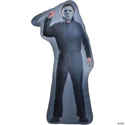 6 Ft. Blow-Up Inflatable Photo-Realistic Halloween Michael Myers with Built-In L