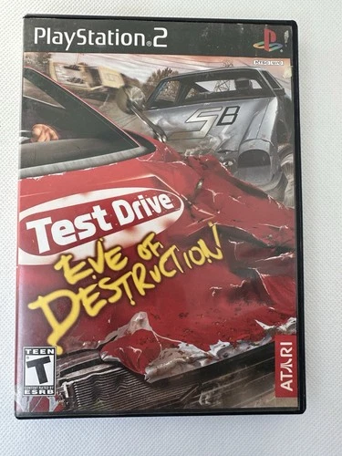 New ListingTest Drive: Eve Of Destruction PS2 (Sony, PlayStation, 2004) CIB w/Manual
