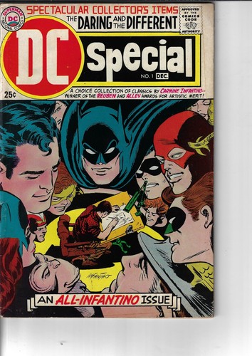 DC Special 1 Batman Flash Adam Strange Fine 1968 Glossy Double