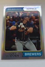 2023 Topps Heritage High Number - Joey Wiemer #636 Chrome Refractor /374 (RC)