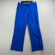 Healing Hands Scrub Pants Womens SP Blue Drawstring Stretch Medical Nurse Work