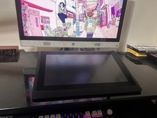 Wacom Graphics Tablet with Display, Pen, and Stylus for Digital Drawing - Black