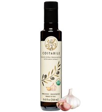 Garlic Flavored Olive Oil Extra Virgin. Organic Garlic Infused Olive Oil for ...