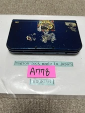 New 3DS LL XL Metalic blue Japan Nintendo Console region Japanese A778